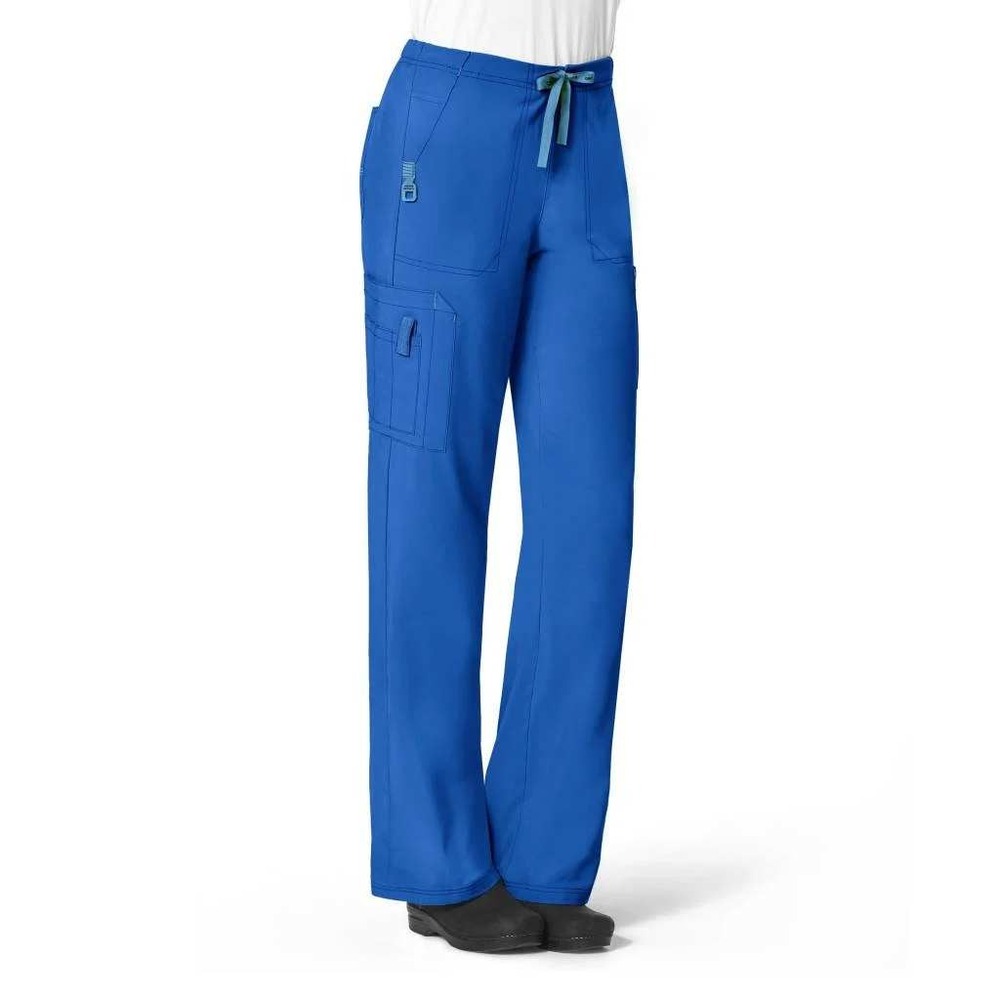 Carhartt Liberty Medical Scrub Pants Womens Petite Medium Blue C52110P Cargo